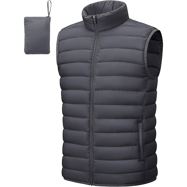 33,000ft Men's Lightweight Packable Insulated Puffer Vest